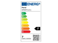 E27 LED WIFI, 6,5 Watt 555 Lumen, 2200-2700 Kelvin, Ø6,4cm, per App steuerbar