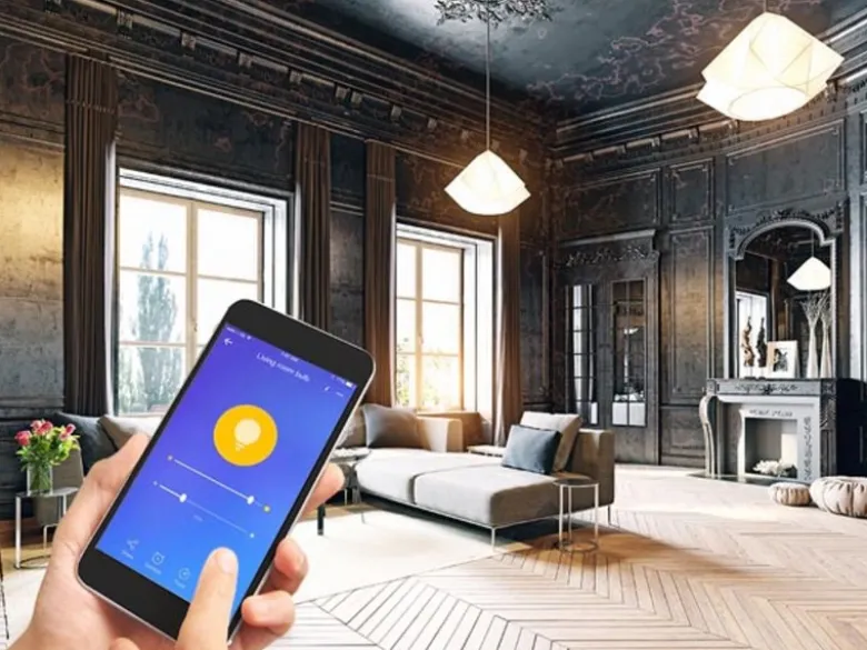 E27 LED WIFI, 6,5 Watt 555 Lumen, 2200-2700 Kelvin, Ø6,4cm, per App steuerbar