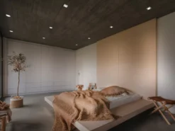 Eckige Einbaustrahler Decke im 4er Set schwenkbar Silber Chrom GU10