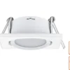 Eckiger LED Einbaustrahler RILA Decke 3er Set Spot schwenkbar Weiß matt 5 Watt