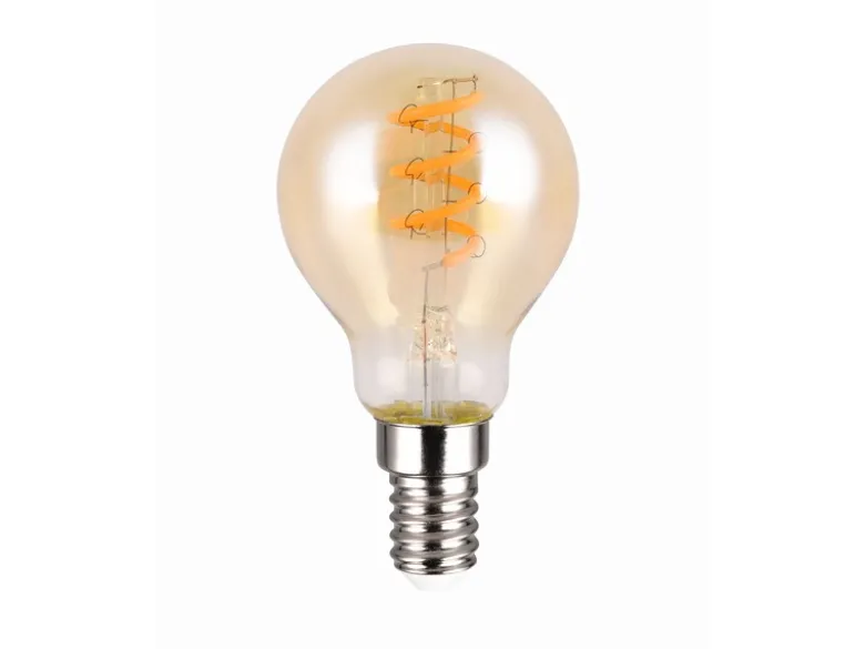 E14 Deko LED - 4 Watt, 180 Lumen, 1800 K warmweiß - Ø4,5cm 3 Stufen Dimmer