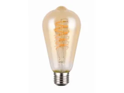 E27 Deko LED - 7 Watt, 500 Lumen, 1800 K warmweiß, Ø6,4cm - 3 Stufen Dimmer
