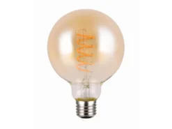 E27 Deko LED - 7 Watt, 400 Lumen, 1800 K warmweiß - Ø9,5cm 3 Stufen Dimmer