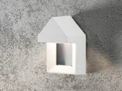 Edle Wandleuchte COSENZA, weiß, 5 Watt HP-LED, 400 Lumen, IP54