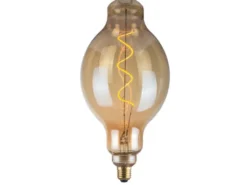 E27 Filament LED Globe Ø16cm Bernstein - 4 Watt, 220 Lumen - Deko Glühlampe