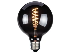 E27 Filament LED Globe Ø12,5cm Deko Glühlampe Rauchfarben 4 Watt, 60 Lumen