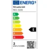 E14 Filament LED 3Stk. - 2 Watt, 250 Lumen, warmweiß, Ø 4cm - nicht dimmbar