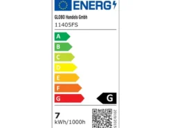 E27 Filament LED - 6,5 Watt, 220 Lumen, 2000 Kelvin Ø6,4cm - extern dimmbar