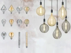 E27 Filament LED - 6 Watt, 660 Lumen, 2700 K warmweiß, Ø9,5cm - nicht dimmbar