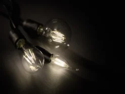 E14 Filament LED, 4,5 Watt, 470 Lumen, warmweiß, Ø4,5cm, 3 Stufen Dimmer