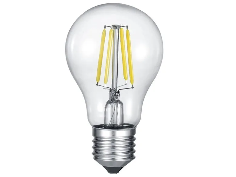 E27 Filament LED, 7 Watt, 806 Lumen, warmweiß, Ø6cm, 3 Stufen Dimmer