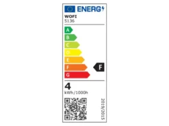 E14 Filament LED - 3 Watt, 320 Lumen, warmweiß, Ø 3,5cm- extern dimmbar