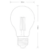 E27 Filament LED, 8 Watt, 700 Lumen, warmweiß, Ø6cm, 3 Stufen Dimmer