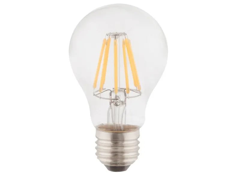 E27 Filament LED - 7 Watt, 806 Lumen, warmweiß, Ø6cm - nicht dimmbar