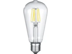 E27 Filament LED - 6 Watt, 600 Lumen, warmweiß, Ø6,4cm - nicht dimmbar