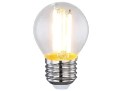 E27 Filament LED - 6,5 Watt, 806 Lumen, warmweiß, Ø4,5cm - nicht dimmbar