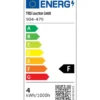 E27 Filament LED - 4 Watt, 320 Lumen, warmweiß, Ø9,5cm - nicht dimmbar