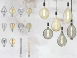 E27 Filament LED - 4 Watt, 320 Lumen, warmweiß, Ø9,5cm - nicht dimmbar