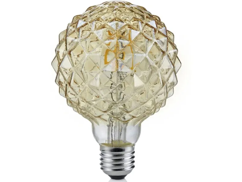 E27 Filament LED - 4 Watt, 320 Lumen, warmweiß, Ø9,5cm - nicht dimmbar