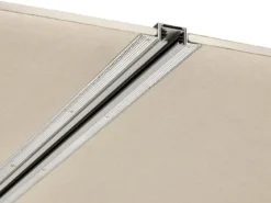 Einputzschiene für DUOline Schienensystem, Aluminium, Länge 115cm