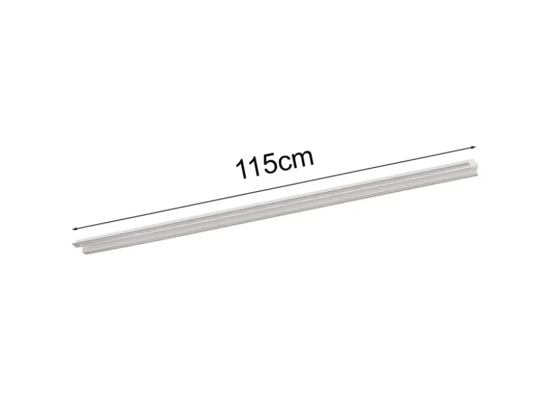 Einputzschiene für DUOline Schienensystem, Aluminium, Länge 115cm