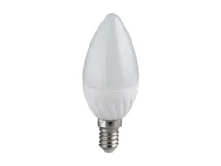 E14 LED - 6 Watt, 470 Lumen, 3000 Kelvin warmweiß, Ø3,7cm - 3 Stufen Dimmer