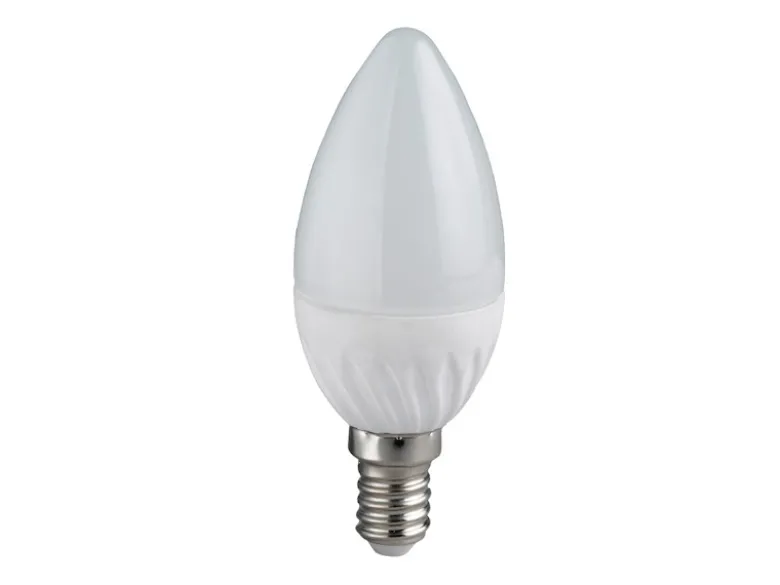 E14 LED, 4 Watt, 320 Lumen, 3000 Kelvin warmweiß, Ø3,7cm- nicht dimmbar