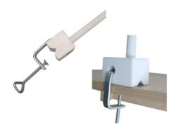 2er Set Universal Mobilehalter Holz (ohne Mobile) zum Klemmen 100% Naturprodukt
