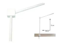 2er Set Universal Mobilehalter Holz (ohne Mobile) zum Klemmen 100% Naturprodukt