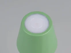 2er SET Akku LED Tischlampen kabellos für Innen & Außen, Grün - 21cm klein
