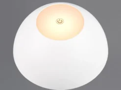 2er SET Akku LED Tischlampen kabellos für Innen & Außen, Weiß - 30cm klein