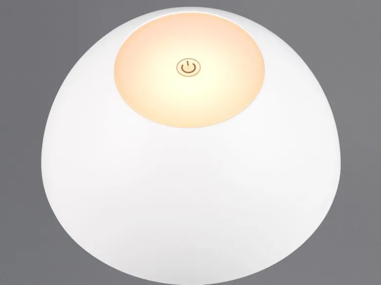 2er SET Akku LED Tischlampen kabellos für Innen & Außen, Weiß - 30cm klein