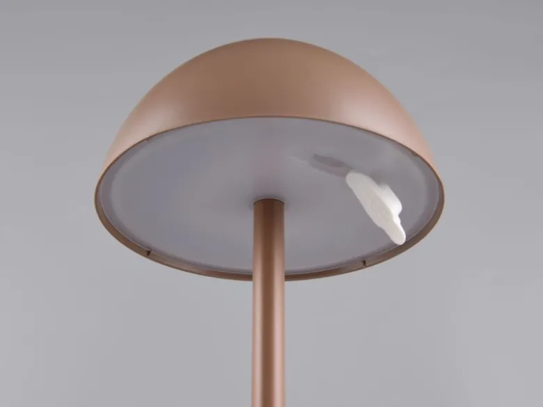 2er SET Akku LED Tischlampen kabellos für Innen & Außen, Coffee - 30cm klein