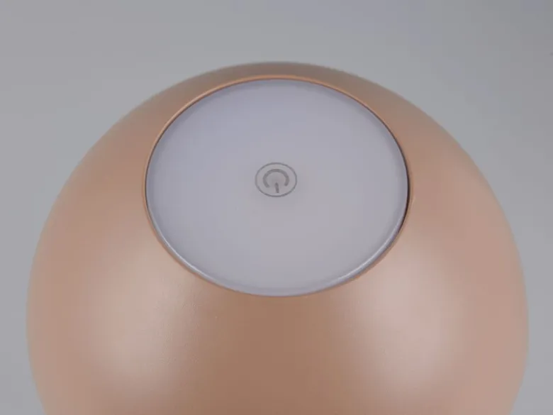 2er SET Akku LED Tischlampen kabellos für Innen & Außen, Coffee - 30cm klein