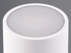 2er SET Akku LED Tischlampen kabellos für Innen & Außen, Weiß - H: 38cm