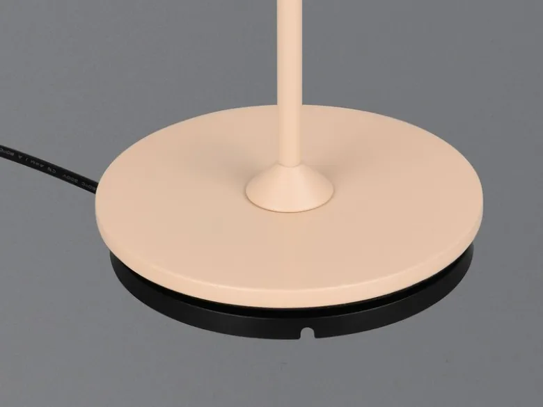2er SET Akku LED Tischlampen kabellos für Innen & Außen, Beige - Höhe 39cm