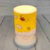 2er Set Akku Tischleuchte Sonne und Schmetterling, per USB aufladbar, Höhe 20cm