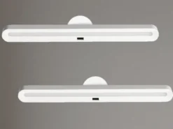 2er SET Akku Unterbauleuchten schwenkbar & mit Gestensteuerung, Länge 37cm