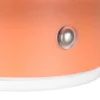 2er SET Akku Wandlampen aus Metall Orange per USB aufladbar, Ø 15,5cm