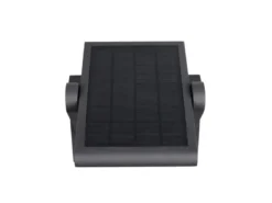 2er SET Außenwandleuchten mit Solar und Strom, Hybrid mit Bewegungsmelder