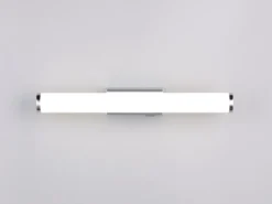 2er SET Bad Spiegelleuchten mit Schalter, Licht neutralweiß, Breite 40cm