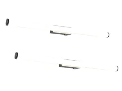 2er SET Bad Spiegelleuchten mit Schalter, Licht neutralweiß, Breite 80cm