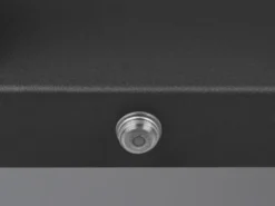 2er SET dimmbare LED Bad Spiegelleuchten schwenkbar, Schwarz Breite 80cm