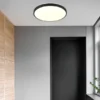 2er SET flache LED Innen Deckenlampen mit Bewegungsmelder Ø 38cm