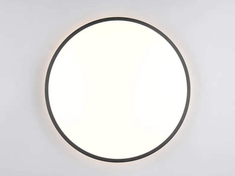 2er SET flache LED Innen Deckenlampen mit Bewegungsmelder Ø 38cm