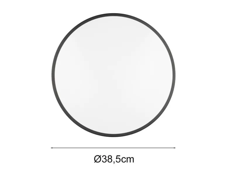 2er SET flache LED Innen Deckenlampen mit Bewegungsmelder Ø 38cm