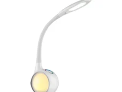 2er Set Flex LED Schreibtischlampen TARRON, Dimmer und Farbwechsel