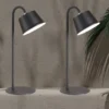 2er SET kabellose Outdoor Lampen - 3in1 Tischlampe / Wandlampe & Deckenleuchte