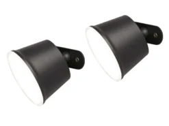 2er SET kabellose Outdoor Lampen - 3in1 Tischlampe / Wandlampe & Deckenleuchte