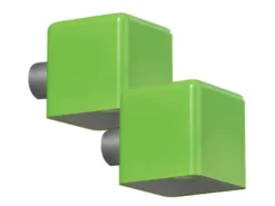 2er-Set LED Außenwandleuchten AMALFI, grün, 3 Watt-LED, 200 Lumen, inkl. Trafo